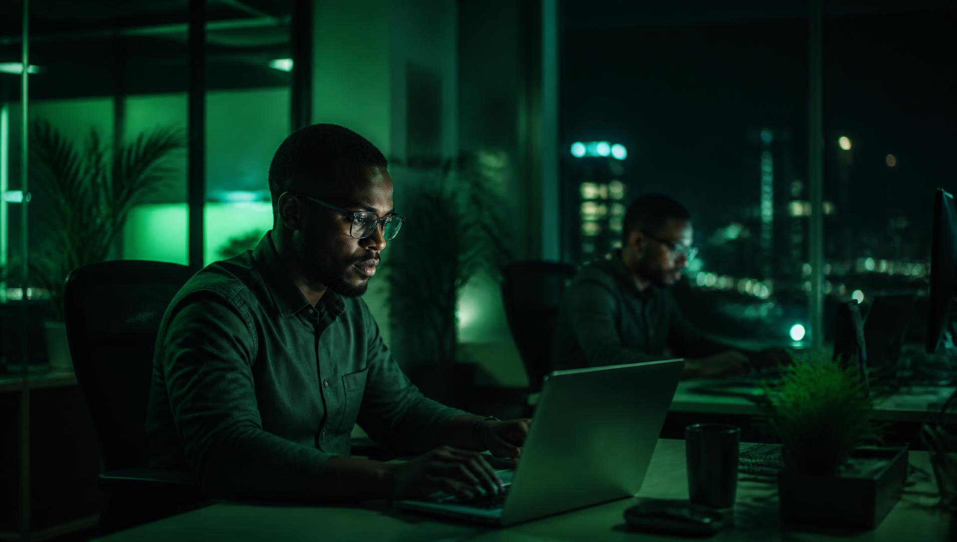 Omaas Software engineers working in the operations centre